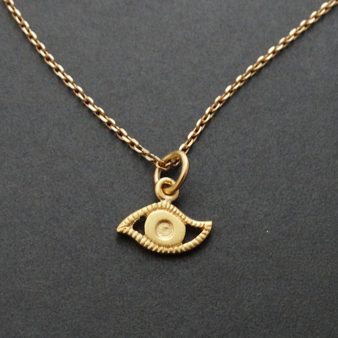 Evil Eye Necklace, 24K Gold Plated, Nazar, Coin Necklace, Her Watchful  Gaze, Gold Coin Pendant, Greek Jewelry, Talisman, Birthday Gifts - Etsy